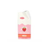 Strawberry Milk Carton Flower Vase