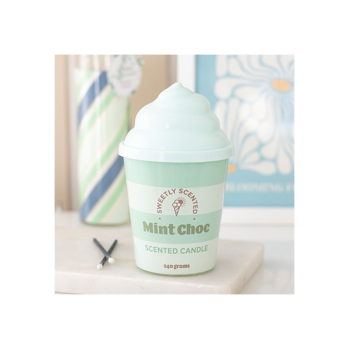 Mint Choc Ice Cream Scented Candle