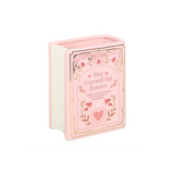 Pink Book Shaped Vase