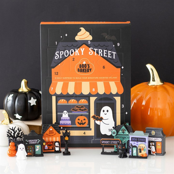Spooky Street 12-Day Halloween Advent Calendar. Product image.