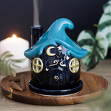 Moonwave Cottage Incense Cone Holder. Product image.