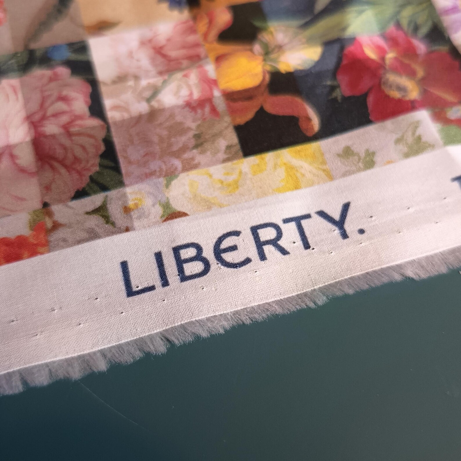 Limited Edition Liberty Patchwork 1:12 Scale Dollhouse Armchair – Miniature Wingback Chair - Image 9