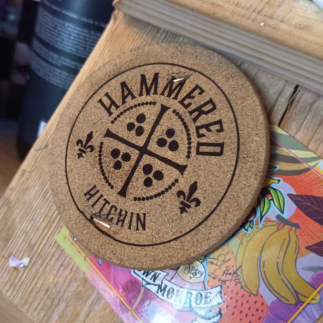 Personalised Cork Coasters Pack of 10 - Image 2