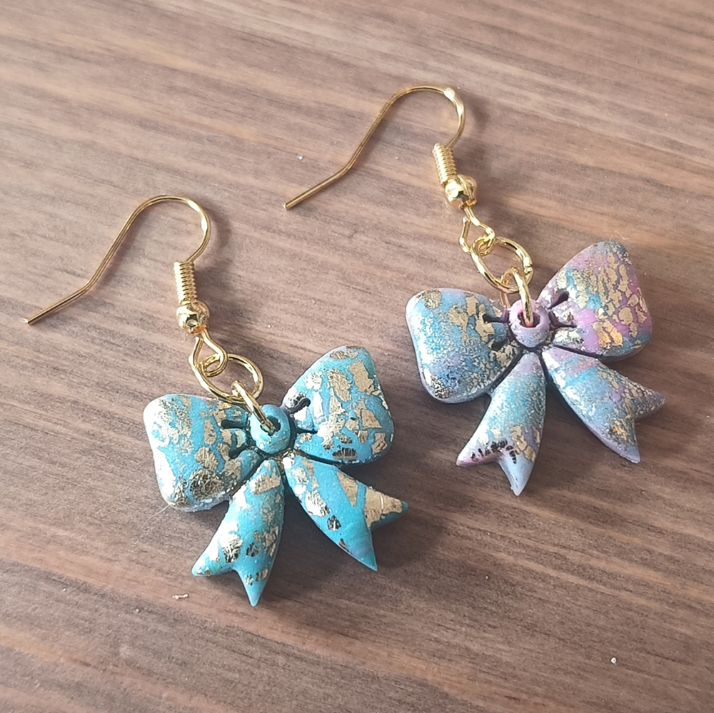 bow earrings
