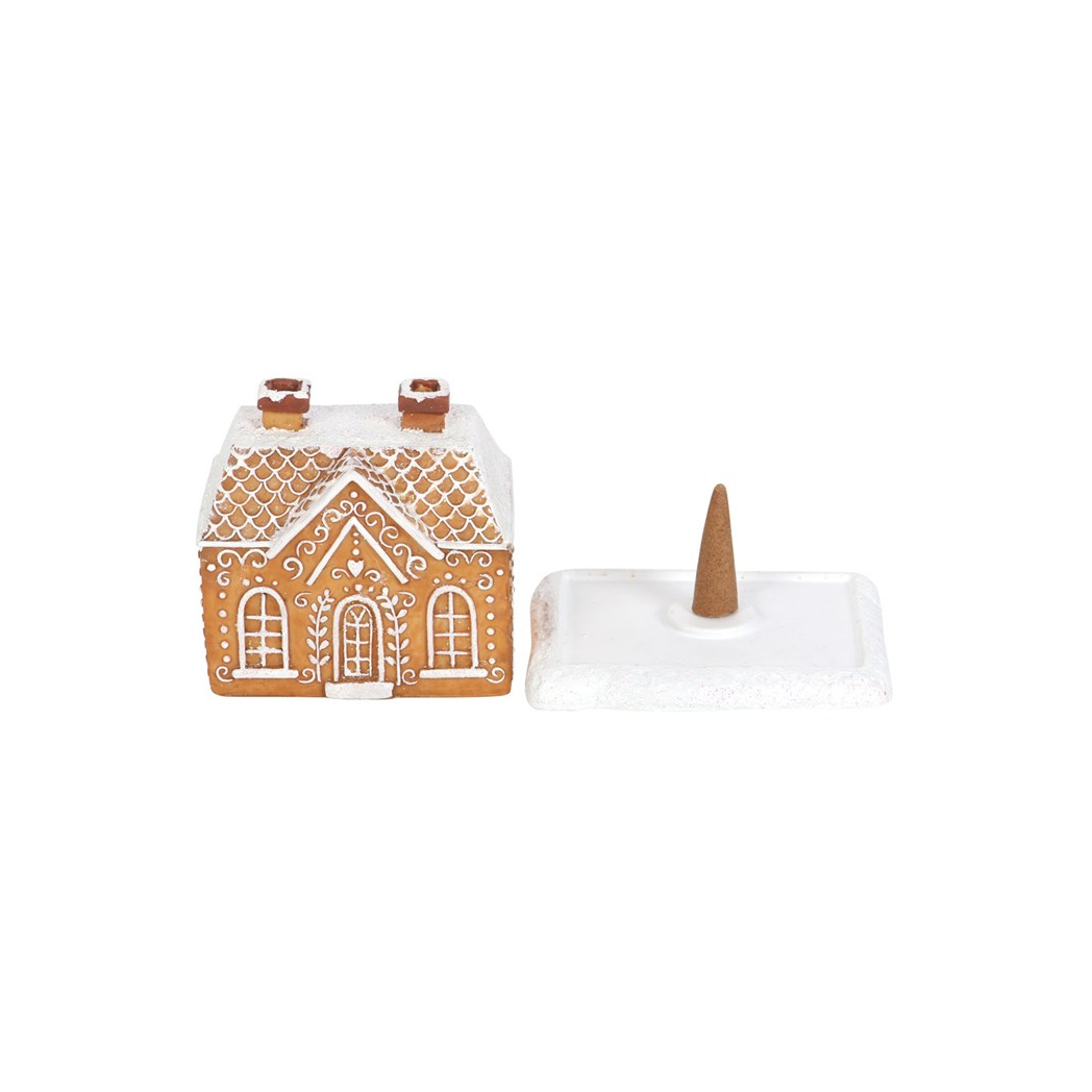 Gingerbread House Incense Cone Burner - Image 5