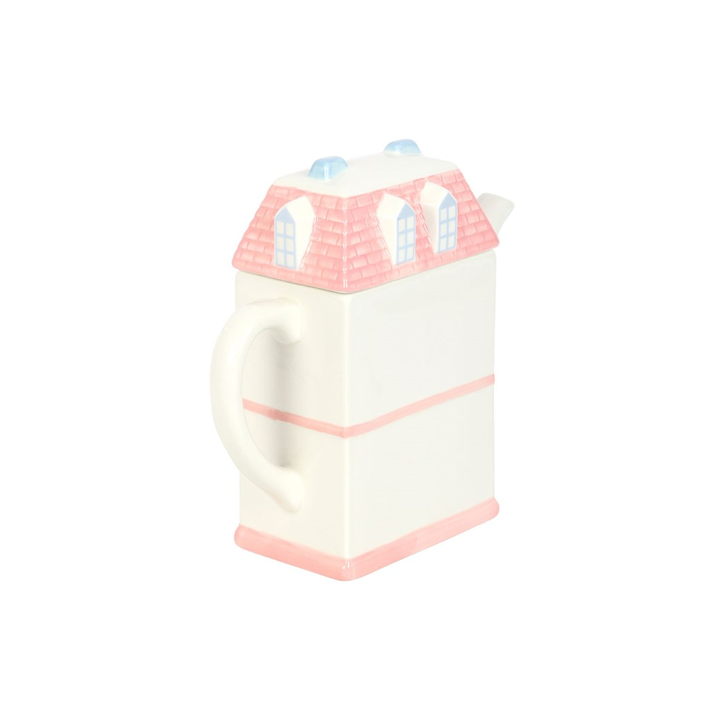 Pastel House Shaped Teapot - Image 5
