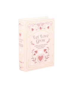 Alternative view of Pink Book Shaped Storage Box