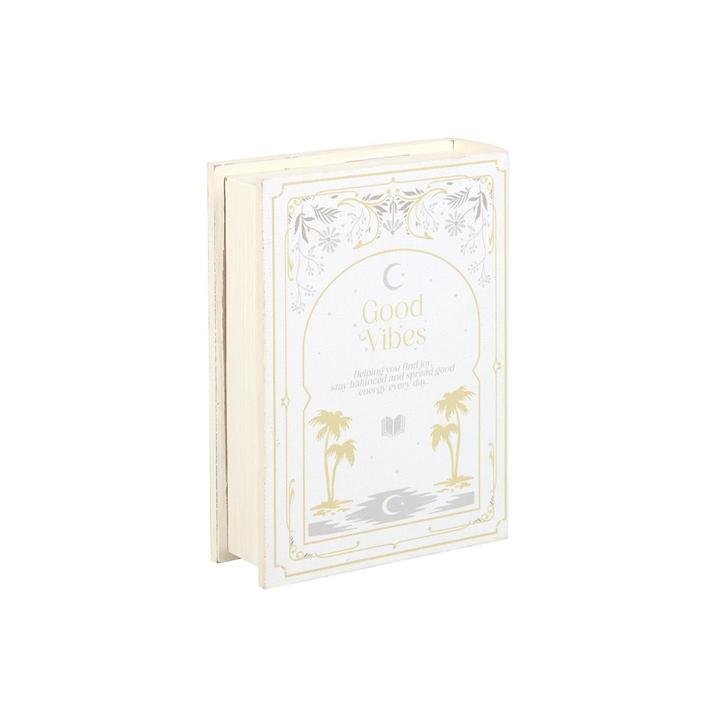 White Book Shaped Storage Box - Image 3