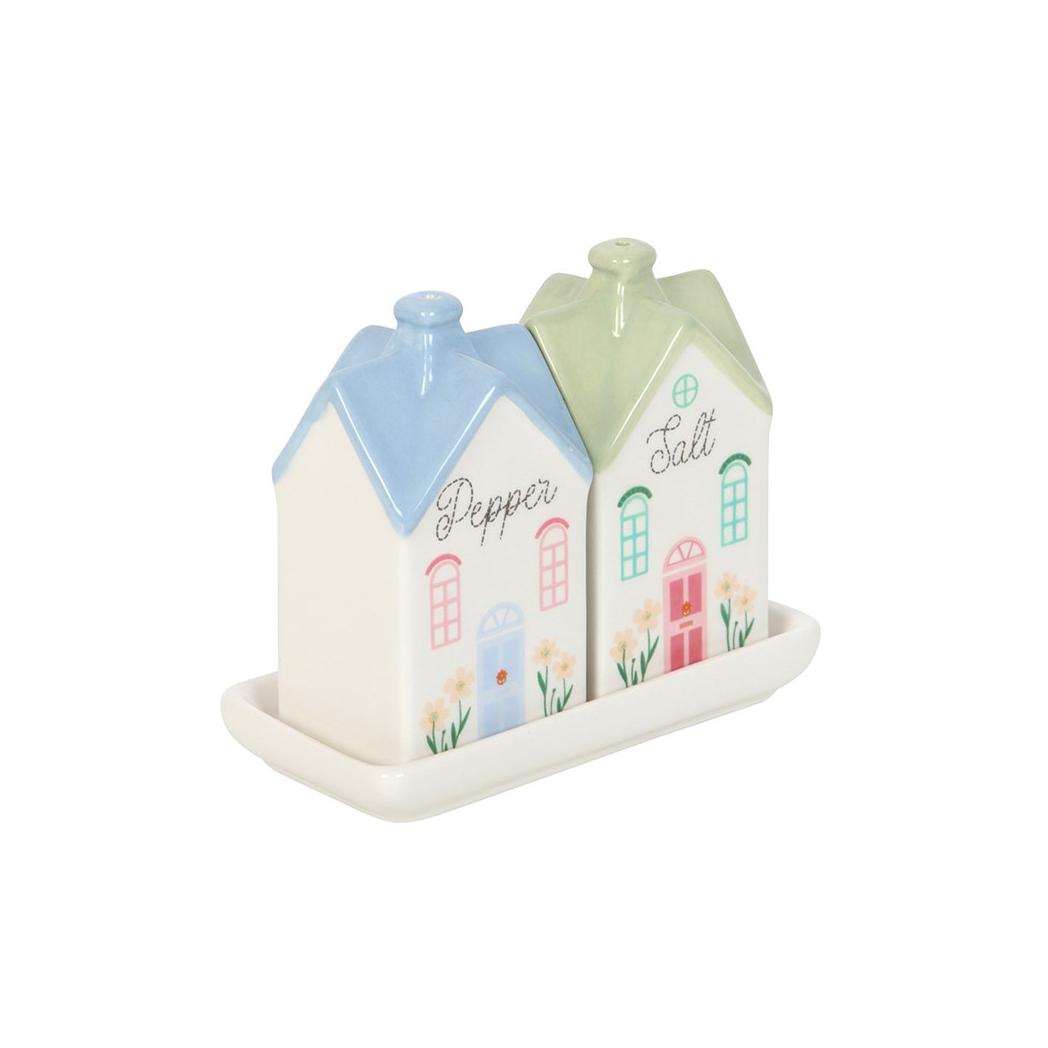 Pastel House Salt and Pepper Shakers - Image 3