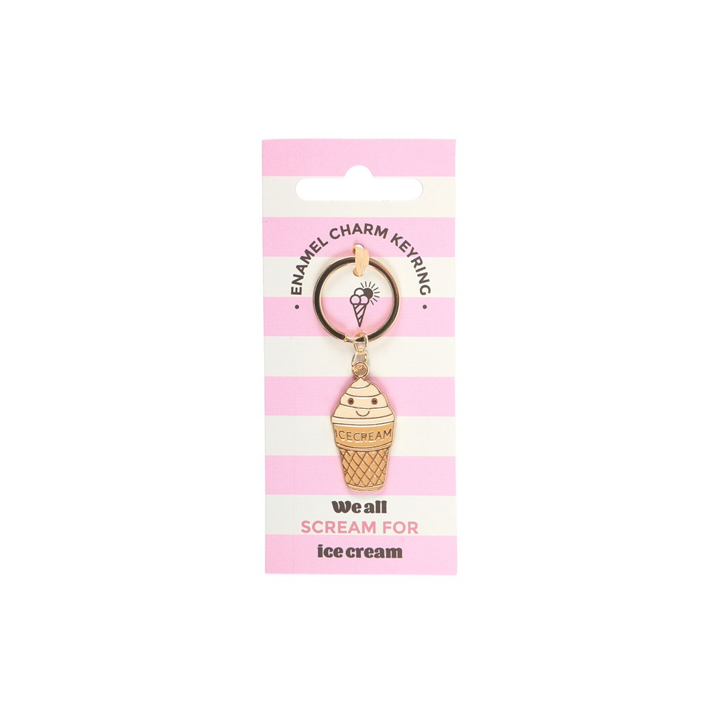 Ice Cream Cone Keyring - Image 2
