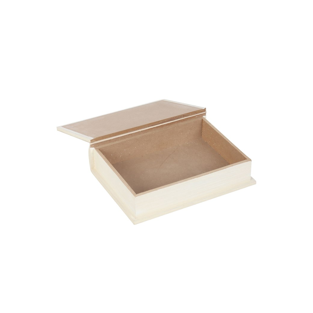White Book Shaped Storage Box - Image 4