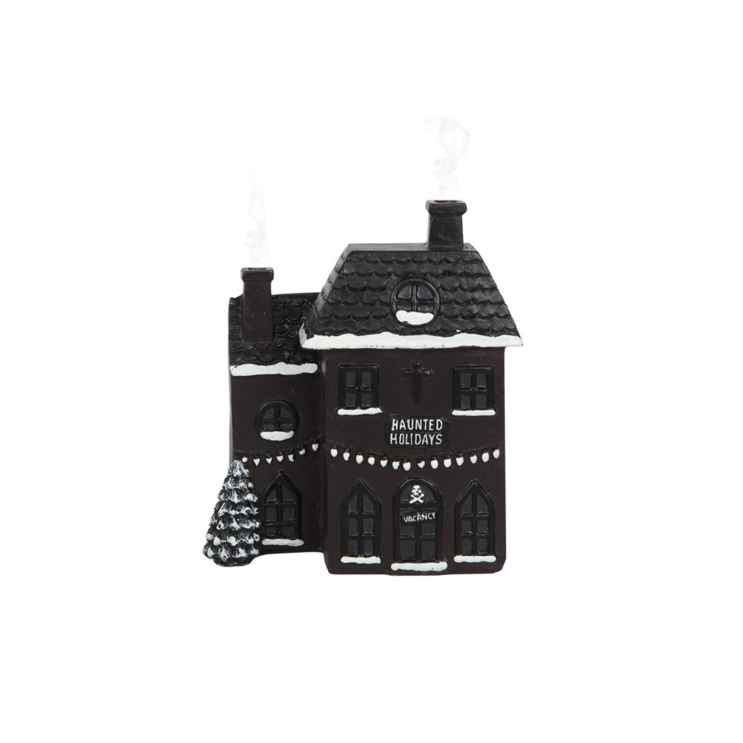 Haunted Holiday House Incense Cone Burner - Image 2