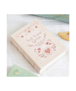 Pink Book Shaped Storage Box