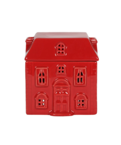 Red Ceramic House Oil Burner