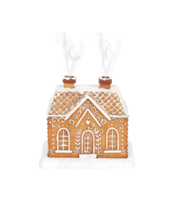 Alternative view of Gingerbread House Incense Cone Burner