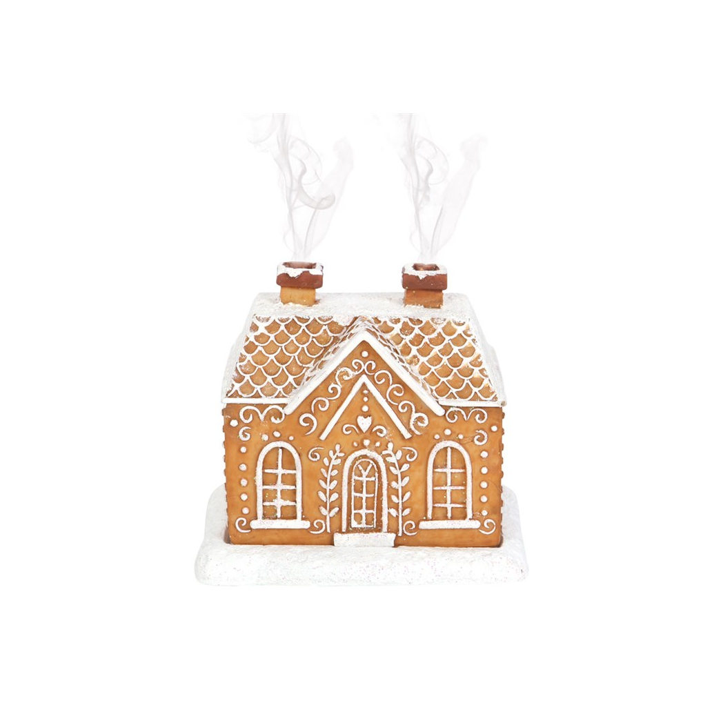 Gingerbread House Incense Cone Burner - Image 2