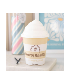 Frosty Vanilla Ice Cream Scented Candle