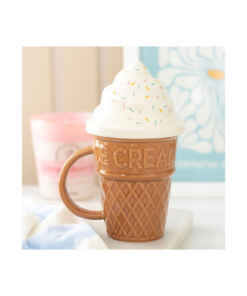 Ice Cream Cone Lidded Mug