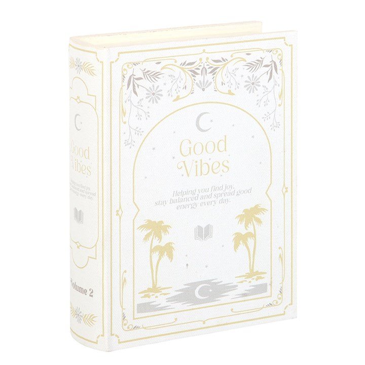 White Book Shaped Storage Box - Image 2