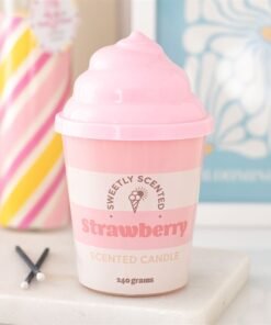 Strawberry Ice Cream Scented Candle