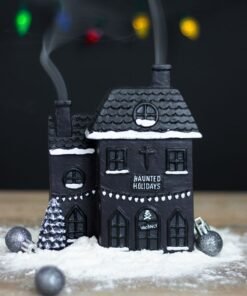 Haunted Holiday House Incense Cone Burner
