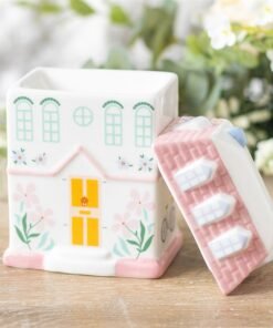 Alternative view of Pastel House Oil Burner and Wax Warmer