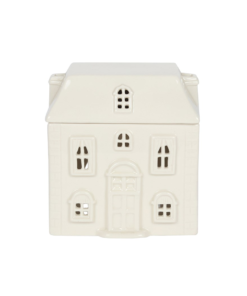 Alternative view of White Ceramic House Oil Burner