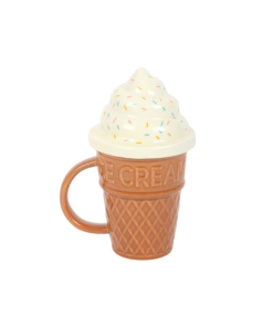 Alternative view of Ice Cream Cone Lidded Mug
