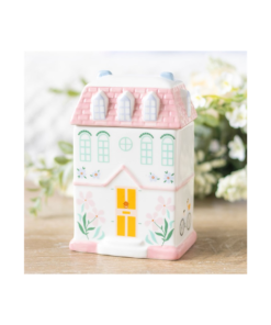 Pastel House Oil Burner and Wax Warmer
